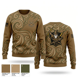 Crew Neck Sweatshirt, Thunder, Army, Teamtime, Team time, sublimation, custom sports apparel, team uniforms, spirit wear, spiritwear, sports uniforms, custom shirts, team store, custom team store, fundraiser sports, apparel fundraiser