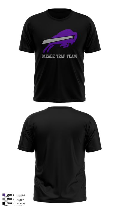 Meade High School Trap Team 7017681 Short Sleeve Performance Shirt - 5