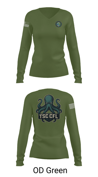 Womens Long Sleeve Vneck Shirt, Tsc cfl, , Teamtime, Team time, sublimation, custom sports apparel, team uniforms, spirit wear, spiritwear, sports uniforms, custom shirts, team store, custom team store, fundraiser sports, apparel fundraiser