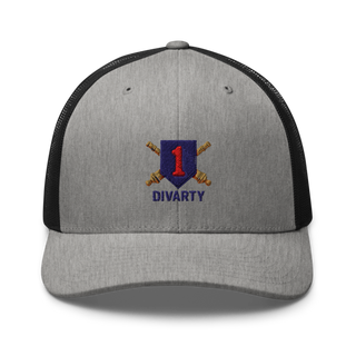 1ID DIVARTY 89089290 Retro Trucker Hat | Yupoong 6606