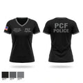 Pendleton Correctional Facility Women's Short Sleeve V-neck Shirt - 1