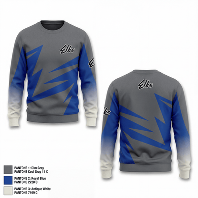 Vermont Elks Association 21900825 Crew Neck Sweatshirt - 1