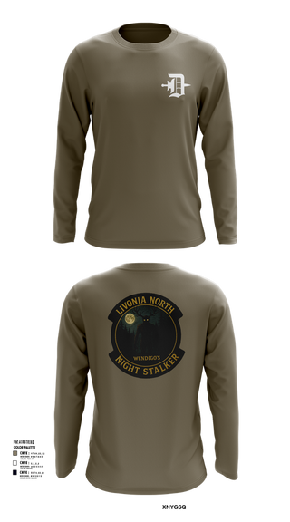 Long Sleeve Performance Shirt, Livonia North Recruiting Station, , Teamtime, Team time, sublimation, custom sports apparel, team uniforms, spirit wear, spiritwear, sports uniforms, custom shirts, team store, custom team store, fundraiser sports, apparel fundraiser