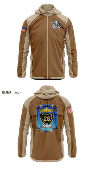 Windbreaker, Destroyer Squadron 28, Navy, Teamtime, Team time, sublimation, custom sports apparel, team uniforms, spirit wear, spiritwear, sports uniforms, custom shirts, team store, custom team store, fundraiser sports, apparel fundraiser