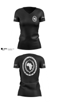 USAFRICOM Women's Short Sleeve V-neck Shirt - 130