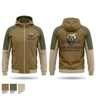 Windbreaker, Golden bear archery, Baseball, Teamtime, Team time, sublimation, custom sports apparel, team uniforms, spirit wear, spiritwear, sports uniforms, custom shirts, team store, custom team store, fundraiser sports, apparel fundraiser