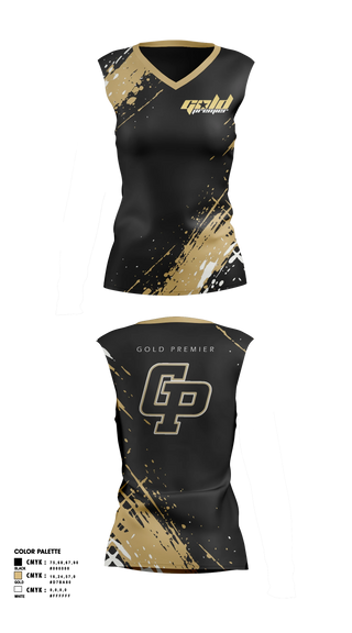 Sleeveless Performance Shirt, Gold Premier, Softball, Teamtime, Team time, sublimation, custom sports apparel, team uniforms, spirit wear, spiritwear, sports uniforms, custom shirts, team store, custom team store, fundraiser sports, apparel fundraiser