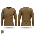 Arizona State Army ROTC 65838049 Long Sleeve Performance Shirt - 1