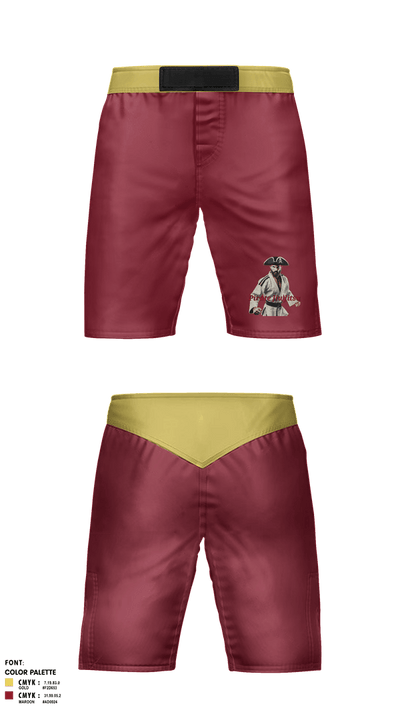 Pirate Jiu Jitsu 23329985 Fight Shorts - 42