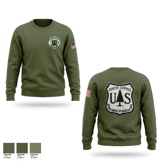 Crew Neck Sweatshirt, Forestry, Fire Department, Teamtime, Team time, sublimation, custom sports apparel, team uniforms, spirit wear, spiritwear, sports uniforms, custom shirts, team store, custom team store, fundraiser sports, apparel fundraiser