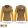 Del oro sun devils 31355760 Women's Long Sleeve V-neck Shirt - 1