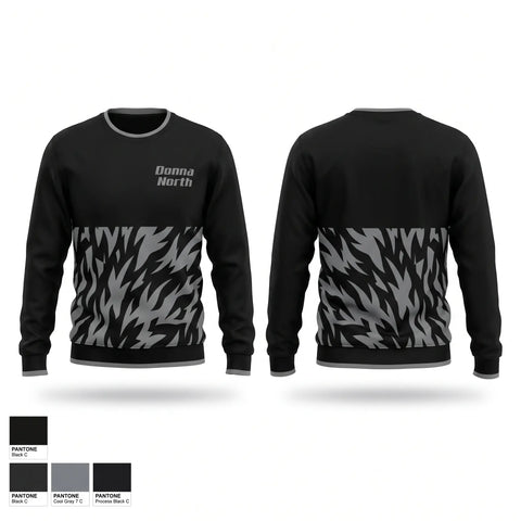 Crew Neck Sweatshirt, Donna North, Cross Country, Teamtime, Team time, sublimation, custom sports apparel, team uniforms, spirit wear, spiritwear, sports uniforms, custom shirts, team store, custom team store, fundraiser sports, apparel fundraiser