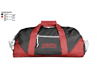 Duffle Bag, DALY CITY FALCONS, Men's Basketball, Teamtime, Team time, sublimation, custom sports apparel, team uniforms, spirit wear, spiritwear, sports uniforms, custom shirts, team store, custom team store, fundraiser sports, apparel fundraiser