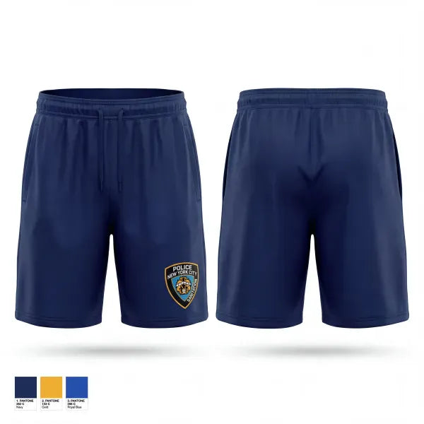 Athletic Shorts With Pockets, DSNY POLICE, Police, Teamtime, Team time, sublimation, custom sports apparel, team uniforms, spirit wear, spiritwear, sports uniforms, custom shirts, team store, custom team store, fundraiser sports, apparel fundraiser