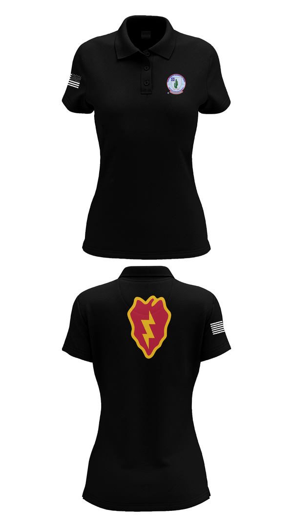 Womens Short Sleeve Performance Polo, 2-35 Infantry Batallion, , Teamtime, Team time, sublimation, custom sports apparel, team uniforms, spirit wear, spiritwear, sports uniforms, custom shirts, team store, custom team store, fundraiser sports, apparel fundraiser