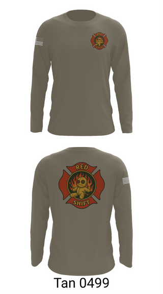 Long Sleeve Performance Shirt, City of Lake Geneva Fire Department, , Teamtime, Team time, sublimation, custom sports apparel, team uniforms, spirit wear, spiritwear, sports uniforms, custom shirts, team store, custom team store, fundraiser sports, apparel fundraiser