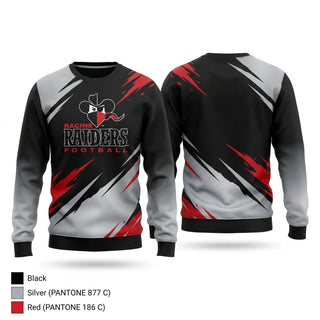 Crew Neck Sweatshirt, Racine Raiders, , Teamtime, Team time, sublimation, custom sports apparel, team uniforms, spirit wear, spiritwear, sports uniforms, custom shirts, team store, custom team store, fundraiser sports, apparel fundraiser