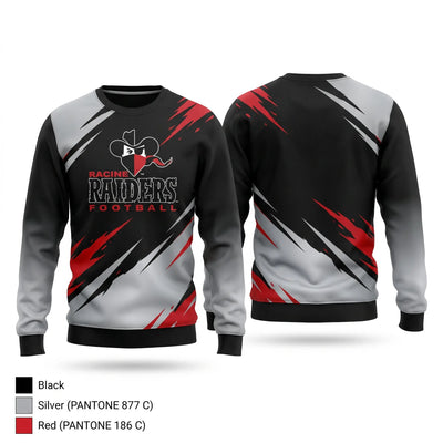 Racine Raiders Crew Neck Sweatshirt - 2