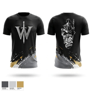 Short Sleeve Performance Shirt, Warriors lair, , Teamtime, Team time, sublimation, custom sports apparel, team uniforms, spirit wear, spiritwear, sports uniforms, custom shirts, team store, custom team store, fundraiser sports, apparel fundraiser