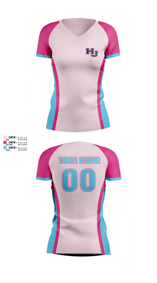 Womens Short Sleeve Vneck Shirt, Hardin Jefferson Lady Hawks, Women's Volleyball, Teamtime, Team time, sublimation, custom sports apparel, team uniforms, spirit wear, spiritwear, sports uniforms, custom shirts, team store, custom team store, fundraiser sports, apparel fundraiser