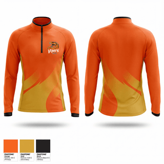 Quarter Zip Jacket, Vipers Nyc, Men's Basketball, Teamtime, Team time, sublimation, custom sports apparel, team uniforms, spirit wear, spiritwear, sports uniforms, custom shirts, team store, custom team store, fundraiser sports, apparel fundraiser