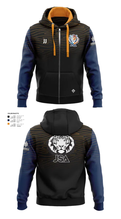 Jun Soccer Academy 56665505 Zip Hoodie - 21