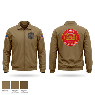 Windbreaker, 186 EN CO, National Guard, Teamtime, Team time, sublimation, custom sports apparel, team uniforms, spirit wear, spiritwear, sports uniforms, custom shirts, team store, custom team store, fundraiser sports, apparel fundraiser