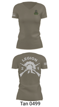 2-1 21461716 Women's Short Sleeve V-neck Shirt - 68