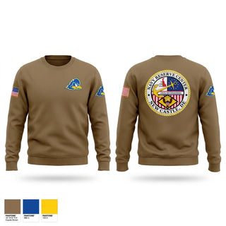 Crew Neck Sweatshirt, Navy Reserve Center Delaware, Navy, Teamtime, Team time, sublimation, custom sports apparel, team uniforms, spirit wear, spiritwear, sports uniforms, custom shirts, team store, custom team store, fundraiser sports, apparel fundraiser