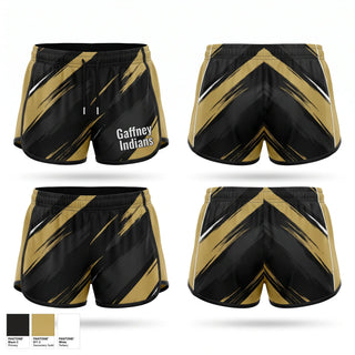 Womens Shorts, Gaffney Indians, Golf, Teamtime, Team time, sublimation, custom sports apparel, team uniforms, spirit wear, spiritwear, sports uniforms, custom shirts, team store, custom team store, fundraiser sports, apparel fundraiser