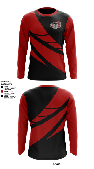 Long Sleeve Performance Shirt, Knights, , Teamtime, Team time, sublimation, custom sports apparel, team uniforms, spirit wear, spiritwear, sports uniforms, custom shirts, team store, custom team store, fundraiser sports, apparel fundraiser