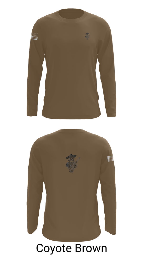 Long Sleeve Performance Shirt, 1/23 Scout Sniper Platoon, , Teamtime, Team time, sublimation, custom sports apparel, team uniforms, spirit wear, spiritwear, sports uniforms, custom shirts, team store, custom team store, fundraiser sports, apparel fundraiser
