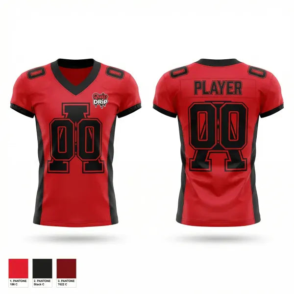 Football Jersey, Aliquippa Quips, , Teamtime, Team time, sublimation, custom sports apparel, team uniforms, spirit wear, spiritwear, sports uniforms, custom shirts, team store, custom team store, fundraiser sports, apparel fundraiser