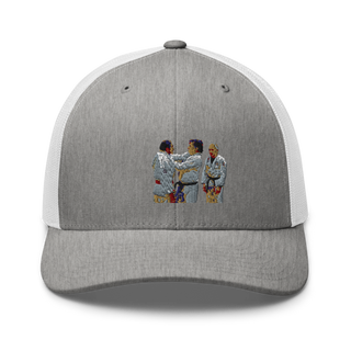 Gracie JiuJitsu Athens 70978792 Retro Trucker Hat | Yupoong 6606