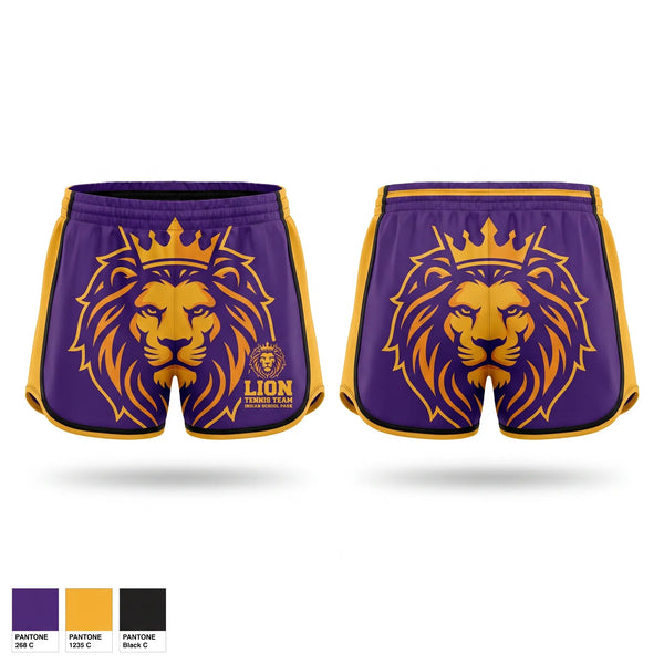 Lacrosse Skort, Lion Tennis Team, Tennis, Teamtime, Team time, sublimation, custom sports apparel, team uniforms, spirit wear, spiritwear, sports uniforms, custom shirts, team store, custom team store, fundraiser sports, apparel fundraiser