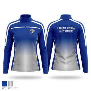 Quarter Zip Jacket, Laguna-Acoma Senior High School Basketball, Women's Basketball, Teamtime, Team time, sublimation, custom sports apparel, team uniforms, spirit wear, spiritwear, sports uniforms, custom shirts, team store, custom team store, fundraiser sports, apparel fundraiser