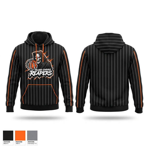 Hoodie, IE Reapers, Men's Basketball, Teamtime, Team time, sublimation, custom sports apparel, team uniforms, spirit wear, spiritwear, sports uniforms, custom shirts, team store, custom team store, fundraiser sports, apparel fundraiser