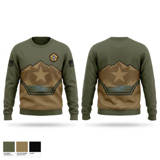 Crew Neck Sweatshirt, CCSO, Police, Teamtime, Team time, sublimation, custom sports apparel, team uniforms, spirit wear, spiritwear, sports uniforms, custom shirts, team store, custom team store, fundraiser sports, apparel fundraiser