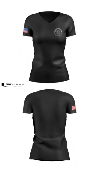 Womens Short Sleeve Vneck Shirt, Nicholasville Police Department Crisis Negotiations Team, Police, Teamtime, Team time, sublimation, custom sports apparel, team uniforms, spirit wear, spiritwear, sports uniforms, custom shirts, team store, custom team store, fundraiser sports, apparel fundraiser