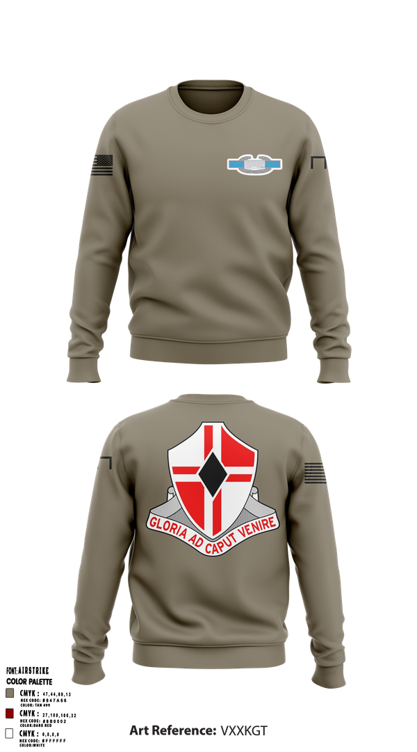 Crew Neck Sweatshirt, 92nd EN BN S3, , Teamtime, Team time, sublimation, custom sports apparel, team uniforms, spirit wear, spiritwear, sports uniforms, custom shirts, team store, custom team store, fundraiser sports, apparel fundraiser