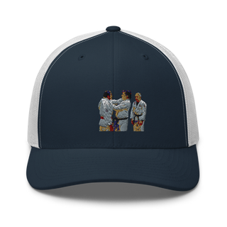 Gracie JiuJitsu Athens 70978792 Retro Trucker Hat | Yupoong 6606