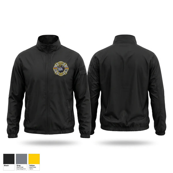 Windbreaker, Mercer County NJ Arson Unit, Police, Teamtime, Team time, sublimation, custom sports apparel, team uniforms, spirit wear, spiritwear, sports uniforms, custom shirts, team store, custom team store, fundraiser sports, apparel fundraiser