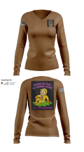 USS Jefferson City SSN-759 Reactor Labratory 41152716 Women's Long Sleeve V-neck Shirt - 30