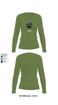 VR-53 68911207 Women's Long Sleeve V-neck Shirt - 40