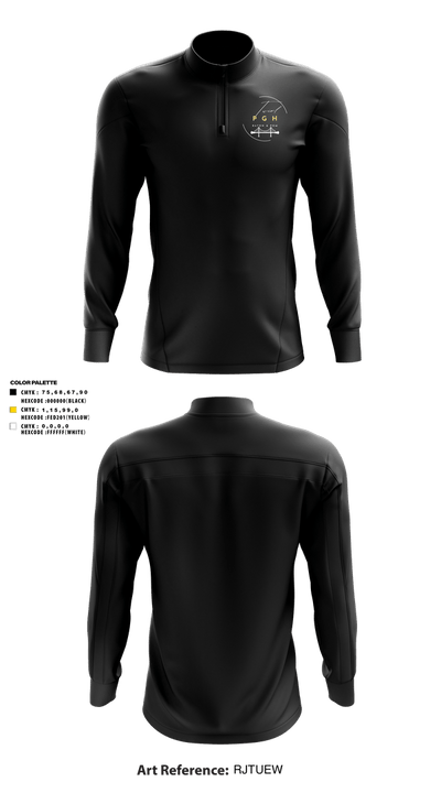 Twirl PGH 8143457 Quarter Zip Jacket - 7
