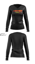 Lightning Force Athletics 21886901 Women's Long Sleeve V-neck Shirt - 21