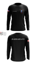 Libertyville Army Recruiting Company Long Sleeve Performance Shirt - 6