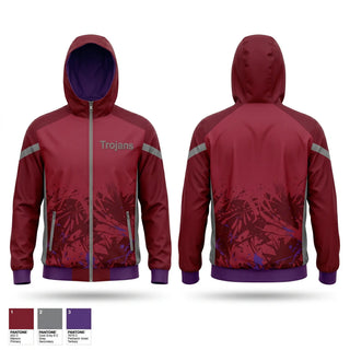 Windbreaker, Trojans, Softball, Teamtime, Team time, sublimation, custom sports apparel, team uniforms, spirit wear, spiritwear, sports uniforms, custom shirts, team store, custom team store, fundraiser sports, apparel fundraiser