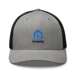 Investy 11461378 Retro Trucker Hat | Yupoong 6606