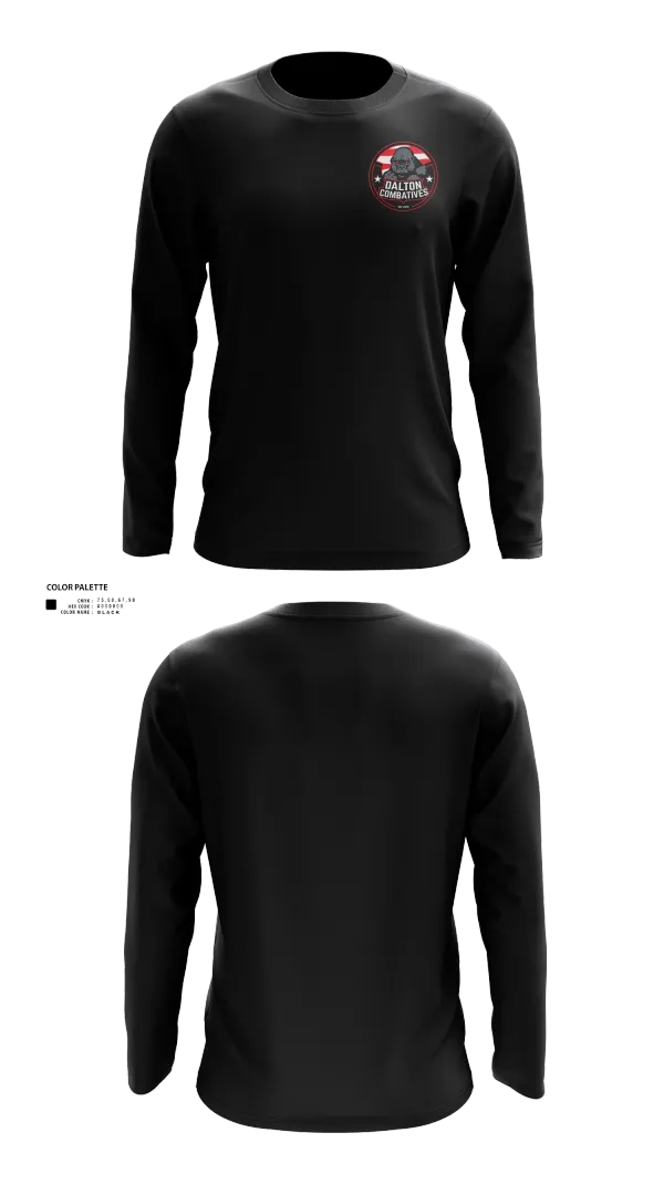 Long Sleeve Performance Shirt, DALTON COMBATIVES, , Teamtime, Team time, sublimation, custom sports apparel, team uniforms, spirit wear, spiritwear, sports uniforms, custom shirts, team store, custom team store, fundraiser sports, apparel fundraiser